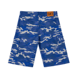 Blue Camo Jorts