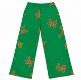 SCRIPT ALL OVER PANTS
