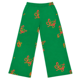 SCRIPT ALL OVER PANTS
