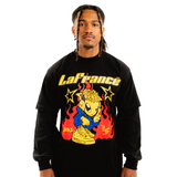 Black Alien Thermal Tee