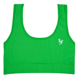 Women's Green Sports Bra