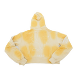 Cross Double Hood Crop Zip Up